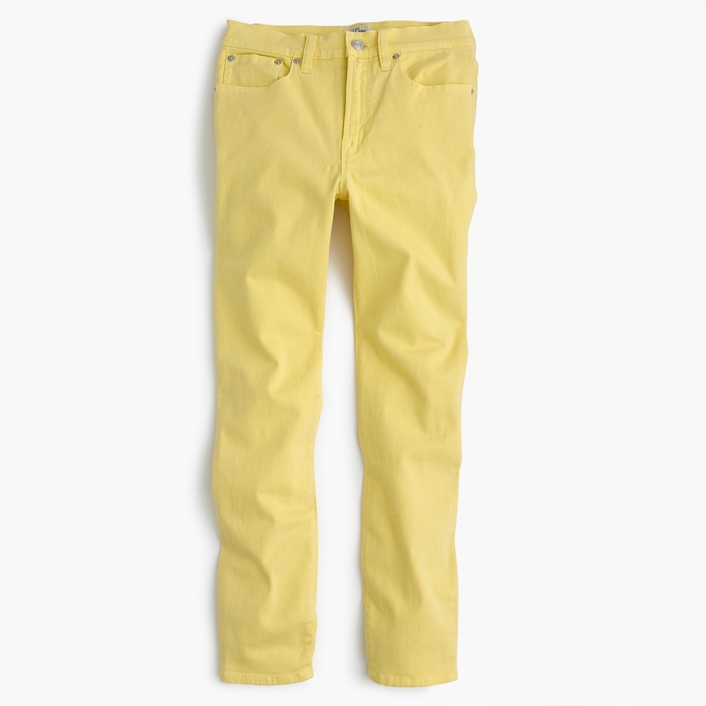 NWT: J. Crew Garment Dyed Lookout Highrise Jean